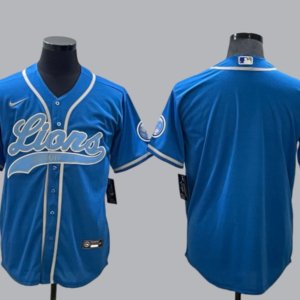 Lions Baseball Style Jersey