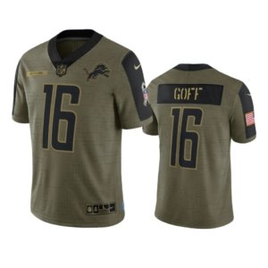 Lions Goff Olive Limited Jersey