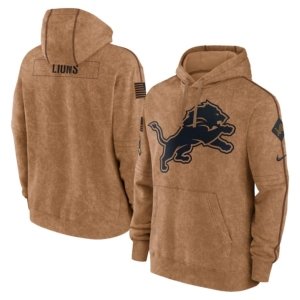 Lions 2023 Salute To Service Pullover Hoodie