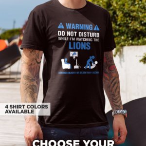 Lions Warning T-Shirt