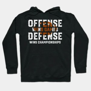 Offense Defense Football Hoodie