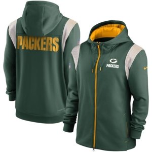 Packers Sideline Performance Full Zip Hoodie