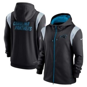 Panthers Sideline Performance Full Zip Hoodie