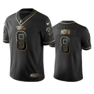 Panthers Horn Black Golden Jersey