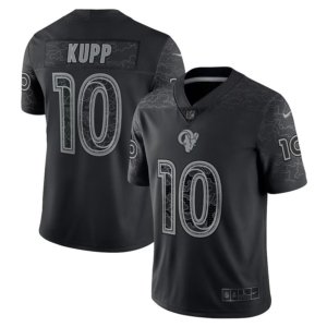 Rams Kupp Black Reflective Jersey