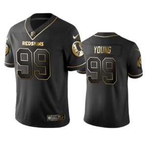Redskins Young Black Golden Jersey