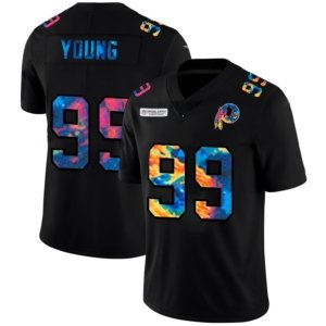 Redskins Young Black Multicolor Jersey