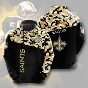 Saints Camo Colored Hoodie