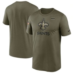 Saints Olive Performance Shirt