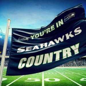 Seahawks Country Flag