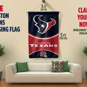 Texans Hanging Flag