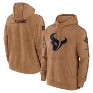 Texans 2023 Salute To Service Pullover Hoodie