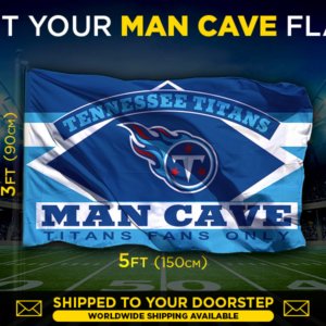 Titans man cave flag