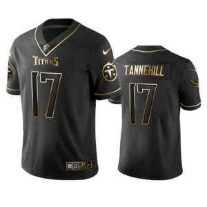Titans Tannehill Black Golden Jersey