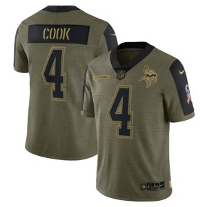 Vikings Cook Olive Limited Jersey