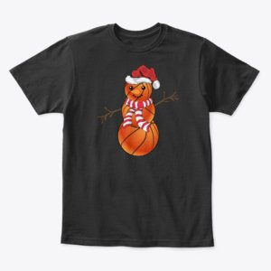 Christmas Snowman Basketball T-Shirt (Set of 2)