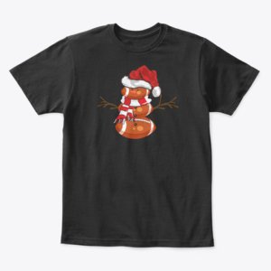 Christmas Snowman Football T-Shirt (Set of 2)