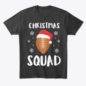 Christmas Squad Football T-Shirt (Set of 2)