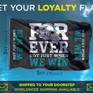 Dolphins loyalty flag
