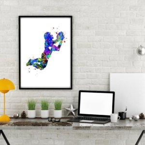 Football Wall Art Canvas Design F75