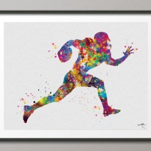 Football Wall Art Canvas Design F78