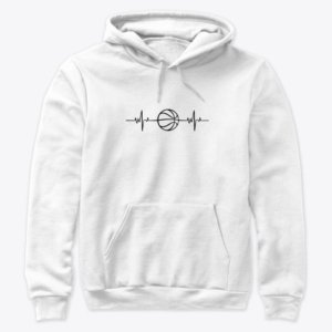 Heartbeat Basketball Hoodie