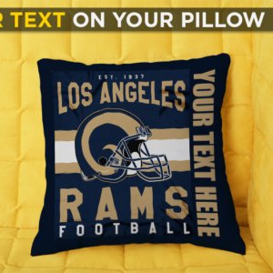 Rams Personalized Pillow Case
