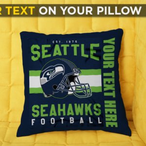 Seahawks Personalized Pillow Case