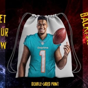 Dolphins player backpack