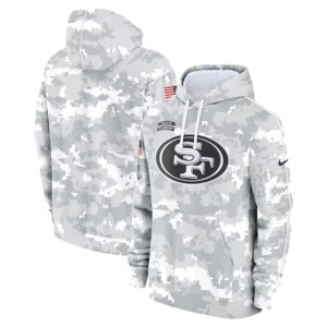 49ers Arctic Camo Pullover Hoodie