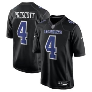 Cowboys Prescott Carbon Black Jersey