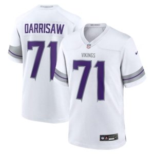 Vikings Darrisaw Winter Warrior Jersey