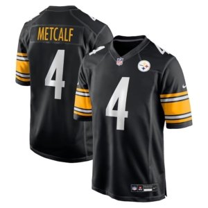 Steelers DK Metcalf Jersey Black
