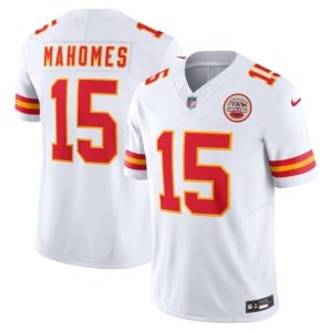 Chiefs Patrick Mahomes Vapor FUSE Jersey White