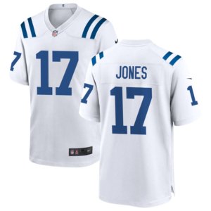 Colts Daniel Jones Jersey White