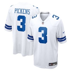Cowboys George Pickens Jersey White