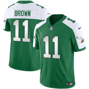 Eagles AJ Brown Kelly Alternate Vapor FUSE Jersey