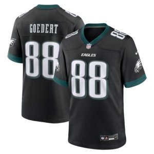 Eagles Dallas Goedert Jersey Black