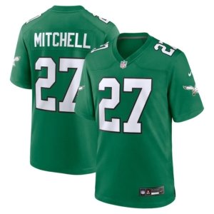 Eagles Quinyon Mitchell Jersey Kelly Green