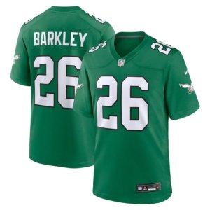 Eagles Saquon Barkley Jersey Kelly Green
