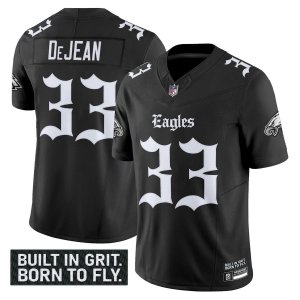 Eagles Cooper DeJean Gothic Jersey