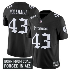 Steelers Troy Polamalu Gothic Jersey